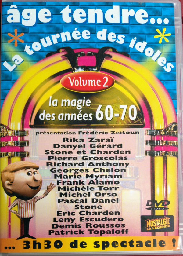 Livrenpoche : Various - Age Tendre... La Tournée Des Idoles Volume 2 - La Magie Des Années 60-70 - Various - DVD