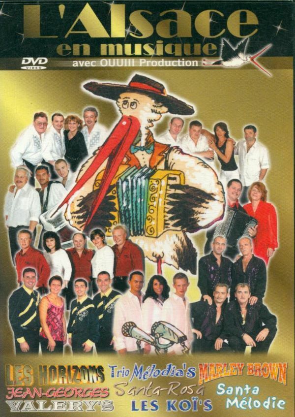 Livrenpoche : L'Alsace en musique - XXX - DVD