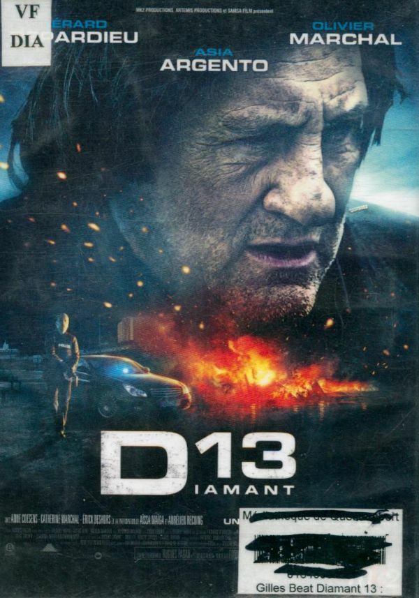 Livrenpoche : D13-Diamant 13 - Gilles Béhat - DVD