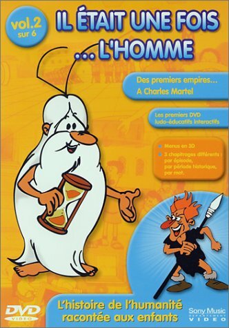 Livrenpoche : Il était une fois... L'Homme - Vol.2 : Des premiers empires... À Charles Martel - Albert Barillé - DVD