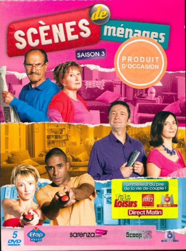 Livrenpoche : Scènes de ménages - Saison 3 - Coffret 5 DVD - Francis Duquet - DVD