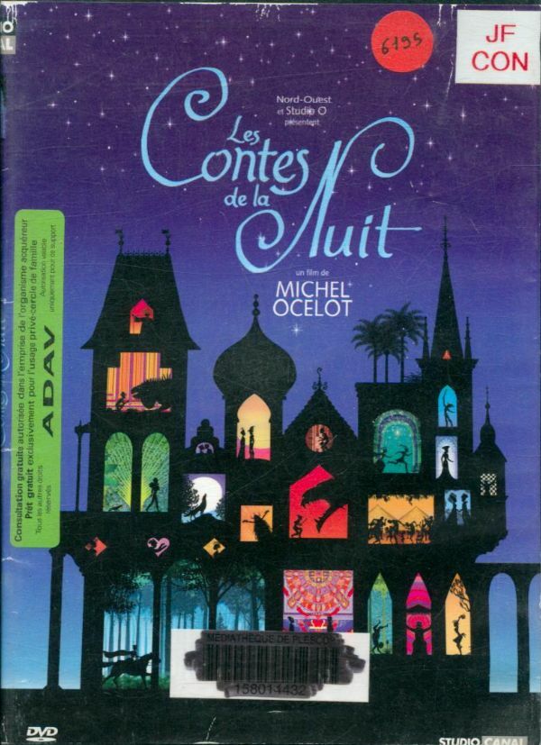 Livrenpoche : Les Contes de la Nuit - Michel Ocelot - DVD
