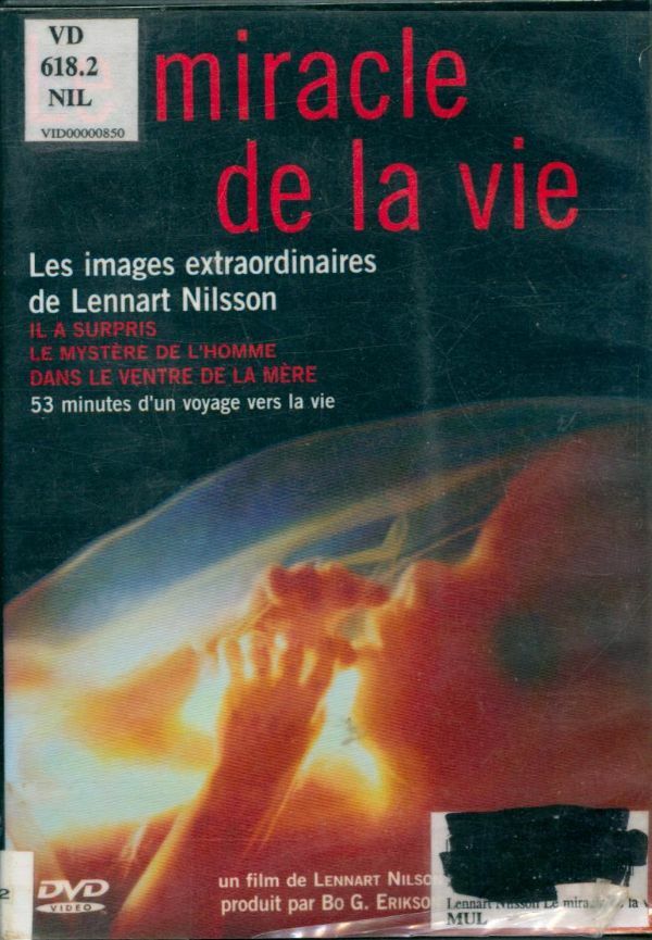 Livrenpoche : Le Miracle de la Vie - Lennart Nilsson - DVD