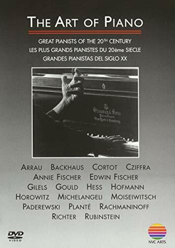 Livrenpoche : L'Art du piano - Glenn Gould, Paderewski, Sergueï Rachmaninov, Vladimir Horowitz, György Cziffra - DVD