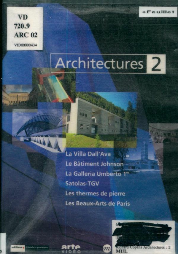 Livrenpoche : Architecttures vol 2 - XXX - DVD