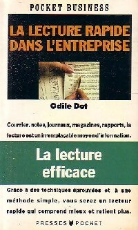 Livrenpoche : La lecture rapide dans l'entreprise - Odile Dot - Livre