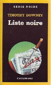 Livrenpoche : Liste noire - Timothy Downey - Livre