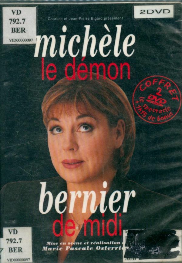 Livrenpoche : Michèle Bernier Le démon de midi - Marie Pascale Osterrieth - DVD