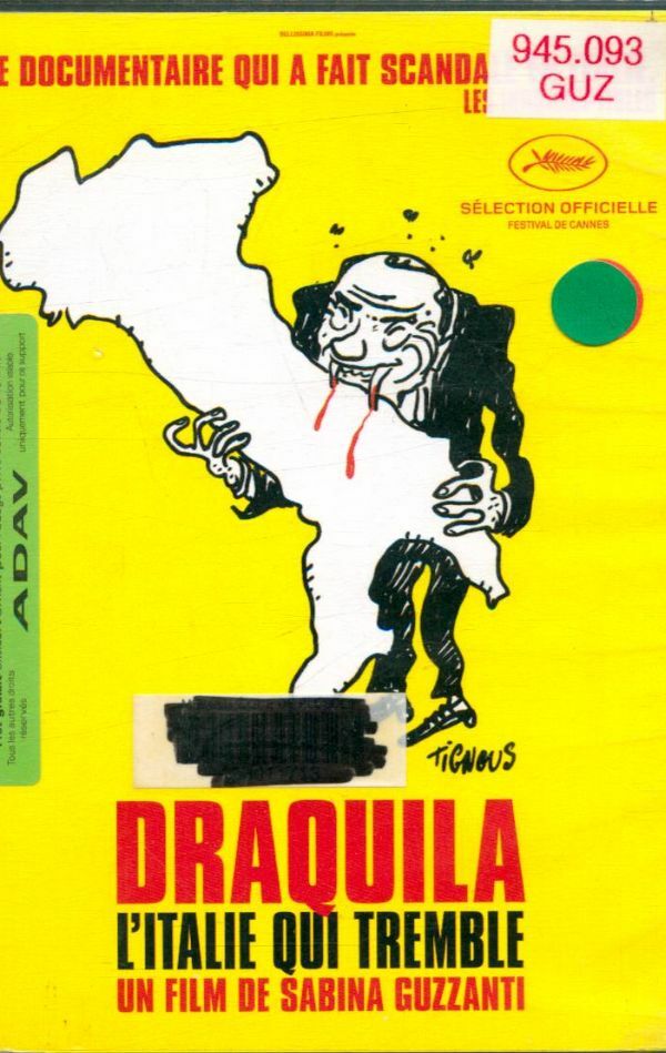 Livrenpoche : Draquila : L'Italie Qui tremble - Sabina Guzzanti - DVD