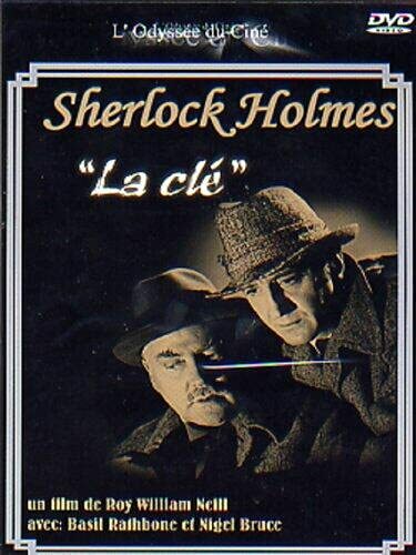 Livrenpoche : La clé - Basil Rathbone, Roy William Neill, Nigel Bruce, Patricia Morison, Edmund Breon, Frederick Worlock, Carl Harbord - DVD