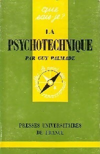Livrenpoche : La psychotechnique - Guy Palmade - Livre