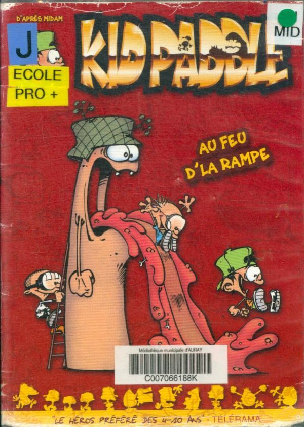 Livrenpoche : Kid Paddle Vol 8 - au Feu d'la Rampe - XXX - DVD