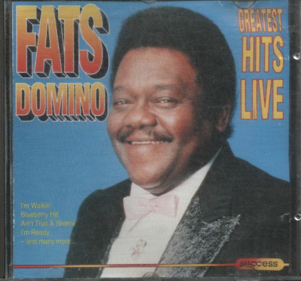 Livrenpoche : Fats Domino - Greatest hits live - Fats Domino - CD