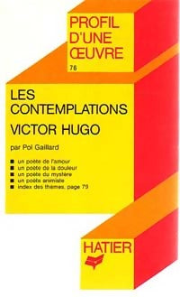 Livrenpoche : Les contemplations - Victor Hugo - Livre
