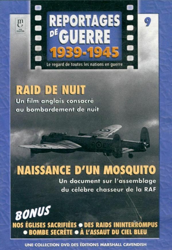 Livrenpoche : Reportage de Guerre 1939-1945 raid de nuit, naissanced'un mosquito - XXX - DVD