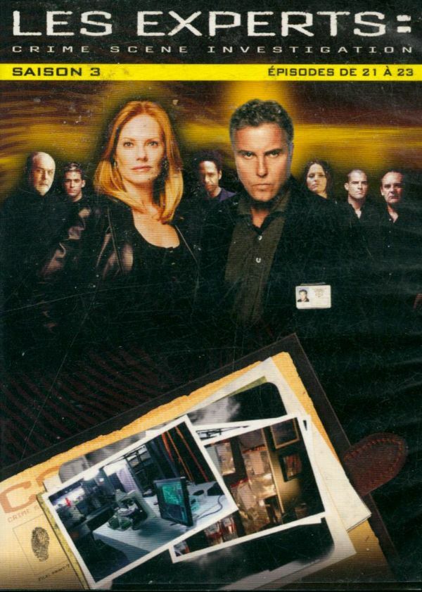 Livrenpoche : Les experts : Saison 3 épisodes 21 à 23 - XXX - DVD
