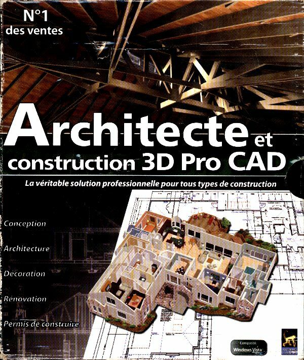 Livrenpoche : Architecte et construction 3D - Edition Pro CAD -  - jeuVideo
