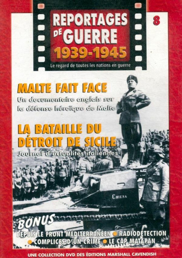 Livrenpoche : Reportage de guerre 1939-1945 : Malt fait face - XXX - DVD