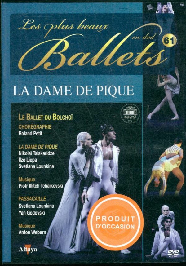 Livrenpoche : La Dame de Pique - Chorégraphie : Roland Petit - DVD