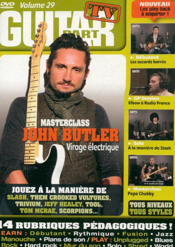 Livrenpoche : Guitar vol29 - XXX - DVD