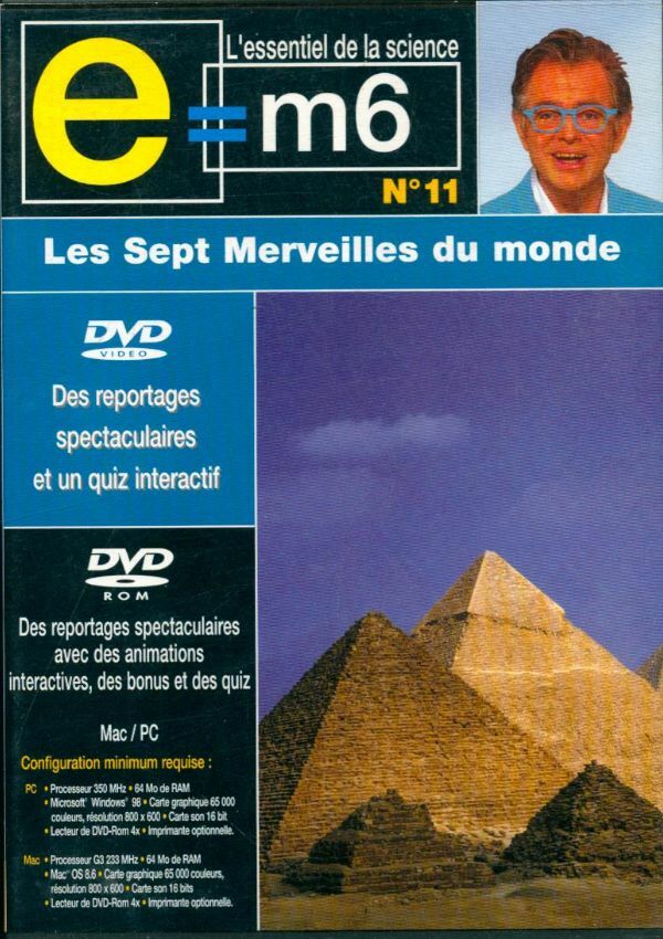Livrenpoche : E=M6 - CIVILISATIONS - LES SEPT MERVEILLES DU MONDE - XXX - DVD