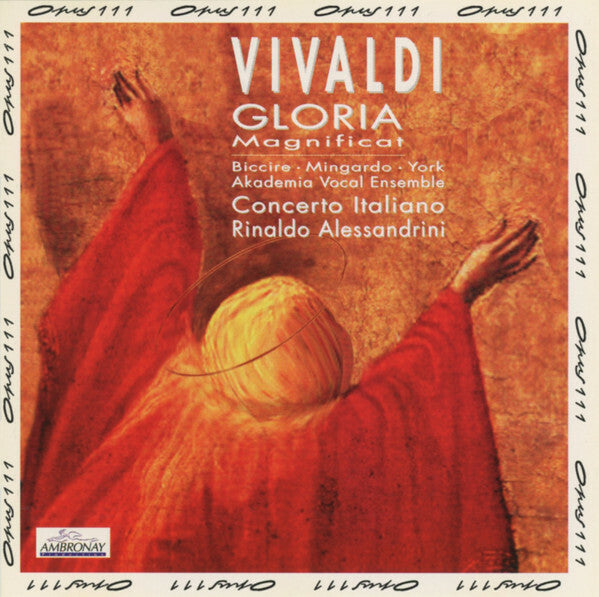 Livrenpoche : Vivaldi, Akademia - Ensemble Vocal Regional Champagne & Ardenne, Concerto Italiano, Rinaldo Alessandrini - Gloria Magnificat - Vivaldi, Akademia - CD