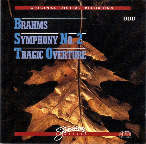Livrenpoche : Brahms, Libor Pesek, Slovak Philharmonic Orchestra - Symphony No. 2 In D-major, Op. 73, Tragic Overture - Brahms, Libor Pesek, Slovak Philharmonic Orchestra - CD
