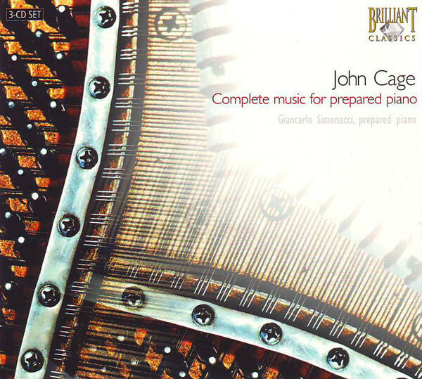 Livrenpoche : John Cage - Giancarlo Simonacci - Complete Music For Prepared Piano - John Cage - CD