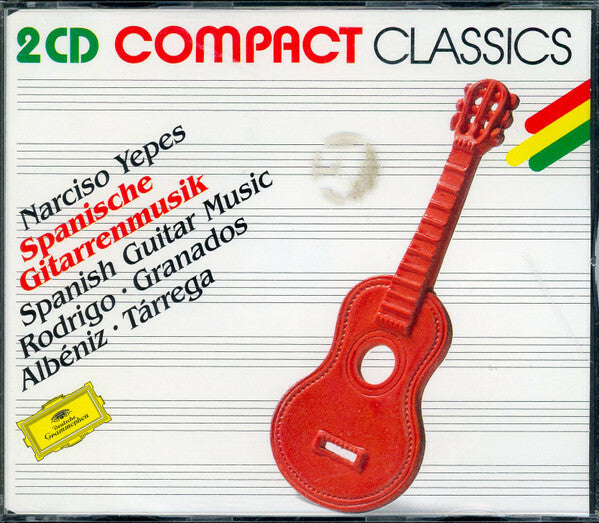 Livrenpoche : Narciso Yepes, Rodrigo, Granados, Tárrega, Albéniz - Spanische Gitarrenmusik - Narciso Yepes, Rodrigo, Granados, Tárrega, Albéniz - CD