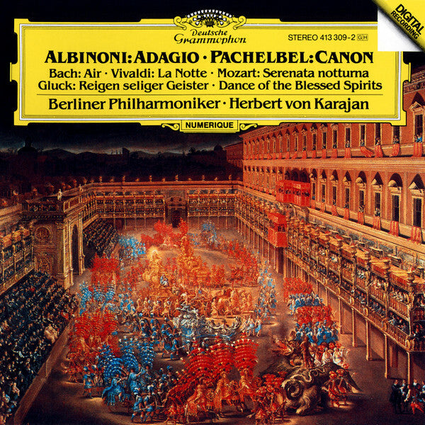 Livrenpoche : Berliner Philharmoniker, Herbert Von Karajan - Albinoni : Adagio, Pachelbel : Canon - Herbert Von Karajan, Berliner Philharmoniker - CD