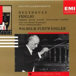 Livrenpoche : Beethoven, Flagstad, Patzak, Greindl, Schwarzkopf, Schöffler, Chor Der Wiener Staatsoper, Wiener Philharmoniker, Wilhelm Furtwängler - Fidelio - Beethoven, Flagstad, Patzak, Greindl, Schwarzkopf, Schöffler, Chor Der Wiener Staatsoper, Wiener Philharmoniker, Wilhelm Furtwängler - CD