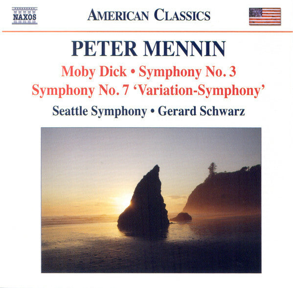 Livrenpoche : Peter Mennin, Seattle Symphony, Gerard Schwarz - Moby Dick ? Symphonies Nos. 3 And 7 - Peter Mennin, Seattle Symphony, Gerard Schwarz - CD