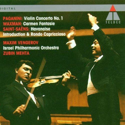 Livrenpoche : Paganini / Waxman / Saint-Saëns - Maxim Vengerov, Israel Philharmonic Orchestra, Zubin Mehta - Violin Concerto No. 1 / Carmen Fantasie / Havanaise / Introduction & Rondo Capriccioso - Saint-Saëns, Paganini, Waxman - CD