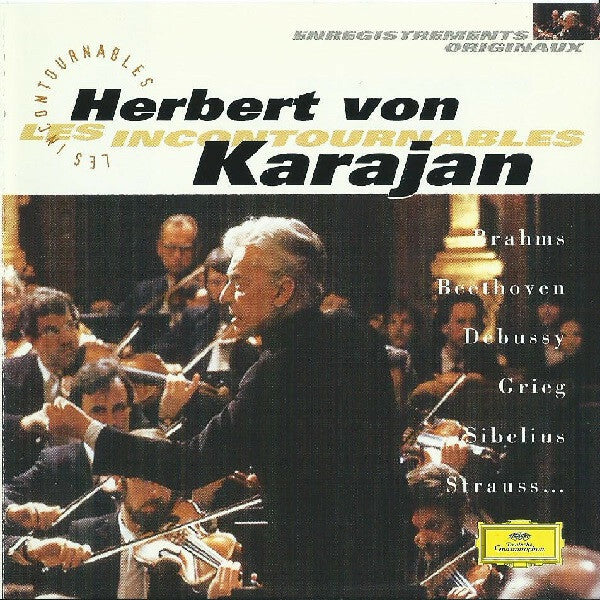 Livrenpoche : Herbert von Karajan - Brahms - Beethoven - Debussy - Grieg - Sibelius - Strauss... - Debussy, Brahms, Beethoven, GRIEG, Strauss, Herbert Von Karajan, Sibelius - CD