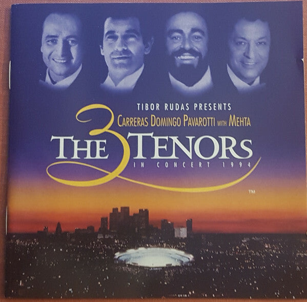 Livrenpoche : Carreras - Domingo - Pavarotti - Metha - The 3 Tenors In Concert 1994 - Carreras, Domingo, Pavarotti, Mehta - CD