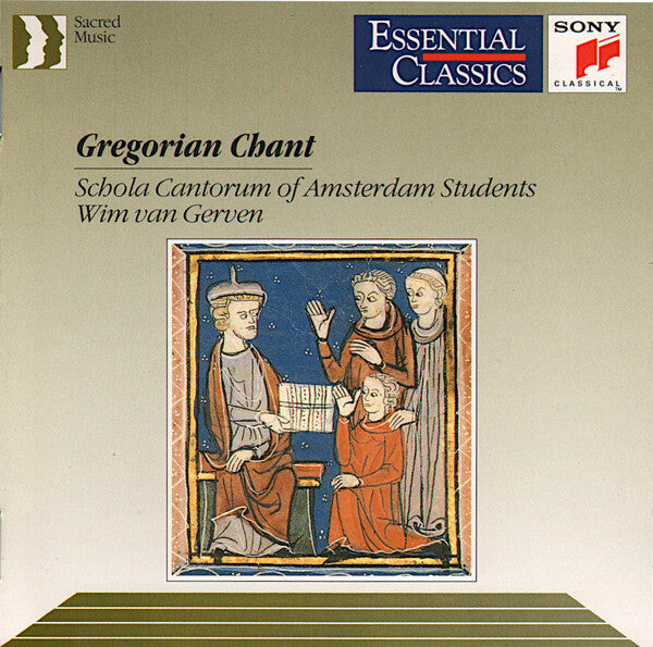 Livrenpoche : Schola Cantorum Of Amsterdam Students - Wim van Gerven - Gregorian Chant : The Ecclesiastical Year In Gregorian Chant - Schola Cantorum Of Amsterdam Students - CD
