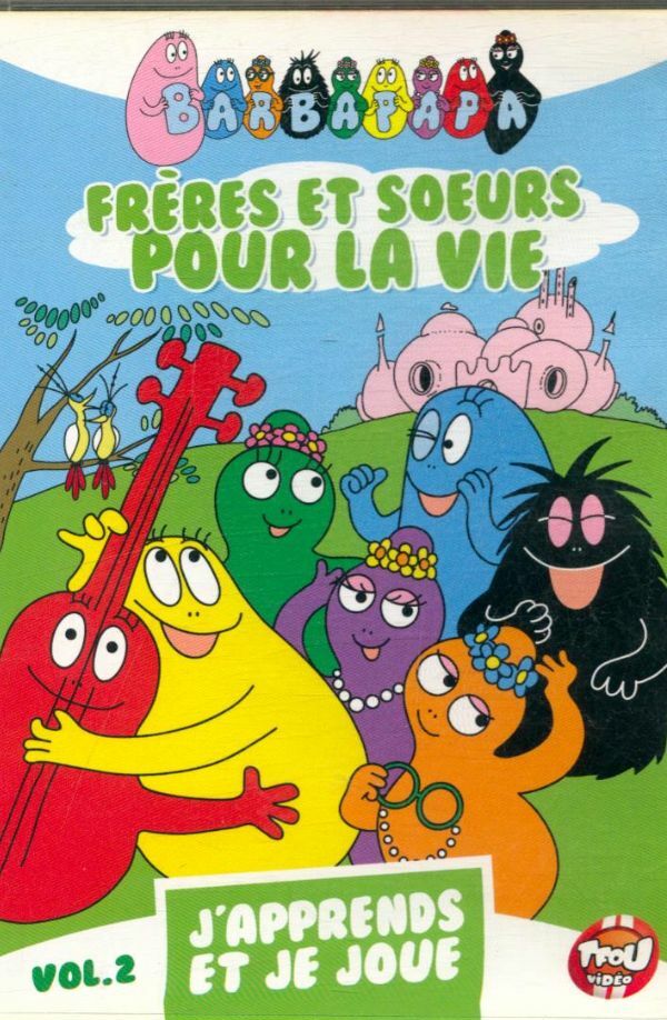 Livrenpoche : Barbapapa-J'apprends et Je Joue-Vol. 2-Frères et Soeurs - Annette Tison, Talus Taylor - DVD
