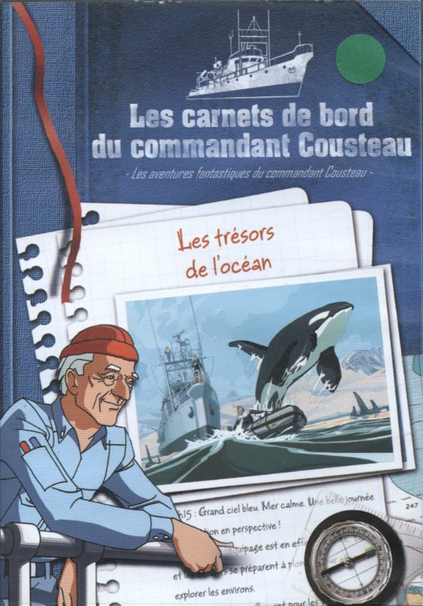 Livrenpoche : Les carnets de bord du commandant Cousteau - Les trésors de l'océan - XXX - DVD
