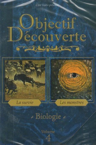 Livrenpoche : Objectif Découverte Biologie, tome 4 : La Survie, les Monstres - XXX - DVD