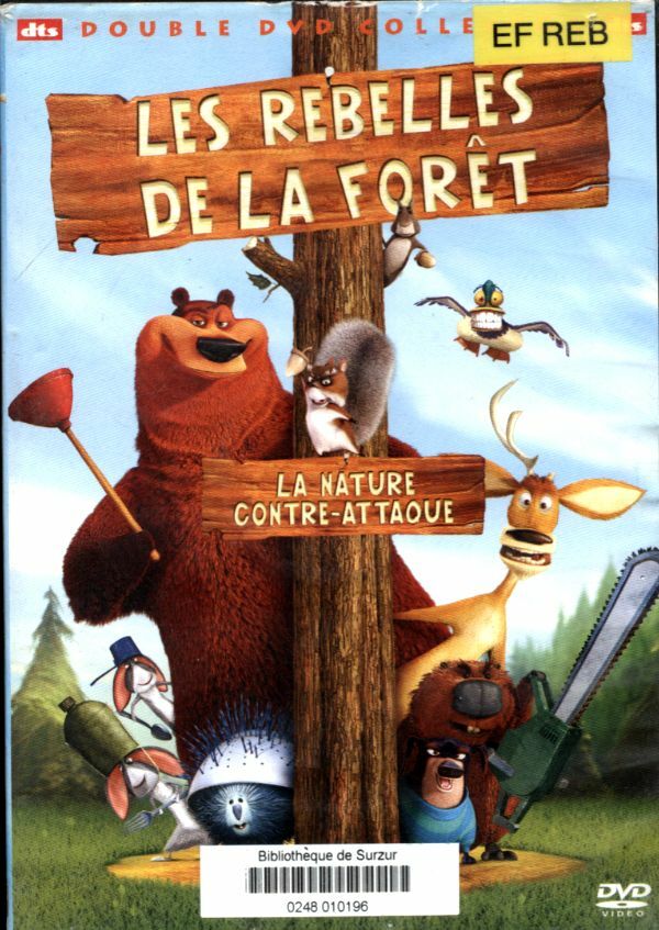Livrenpoche : Les rebelles de la forêt - Edition Collector 2 DVD - Roger Allers, Jill Culton, Anthony Stacchi - DVD