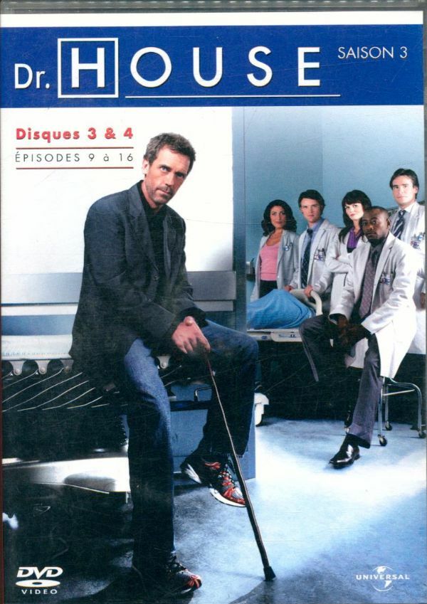 Livrenpoche : DR.HOUSE SAISON 3 - XXX - DVD