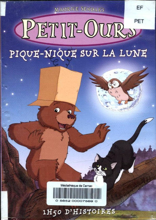 Livrenpoche : Petit Ours : Pique-Nique sur la Lune - John Van Bruggen, Raymond Jafelice, Arna Selznick, Charles E. Bastien, Dan Poitras - DVD