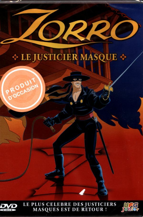 Livrenpoche : Zorro le justicier masqué - XXX - DVD