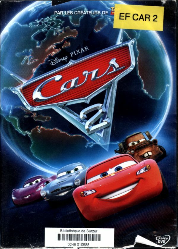 Livrenpoche : Cars 2 - XXX - DVD