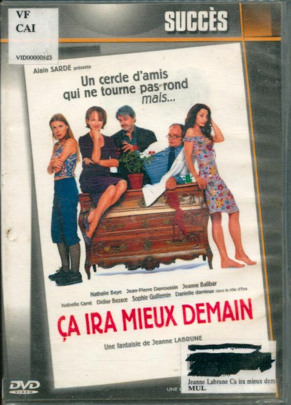 Livrenpoche : Ca ira mieux demain - Jeanne Labrune - DVD