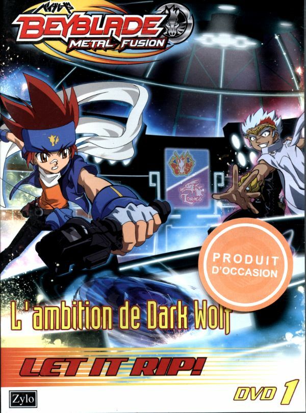 Livrenpoche : Beyblade Metal Fusion-Vol. 1 : L'ambition de Dark Wolf - Kunihisa Sugishima - DVD