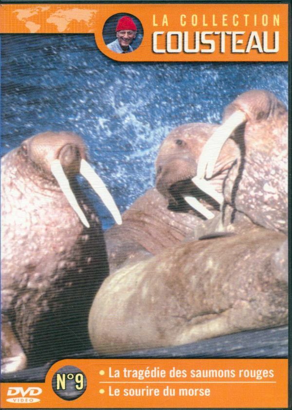 Livrenpoche : La collection Cousteau n°9 : La tragédie des saumons rouges / Le sourire du morse - XXX - DVD