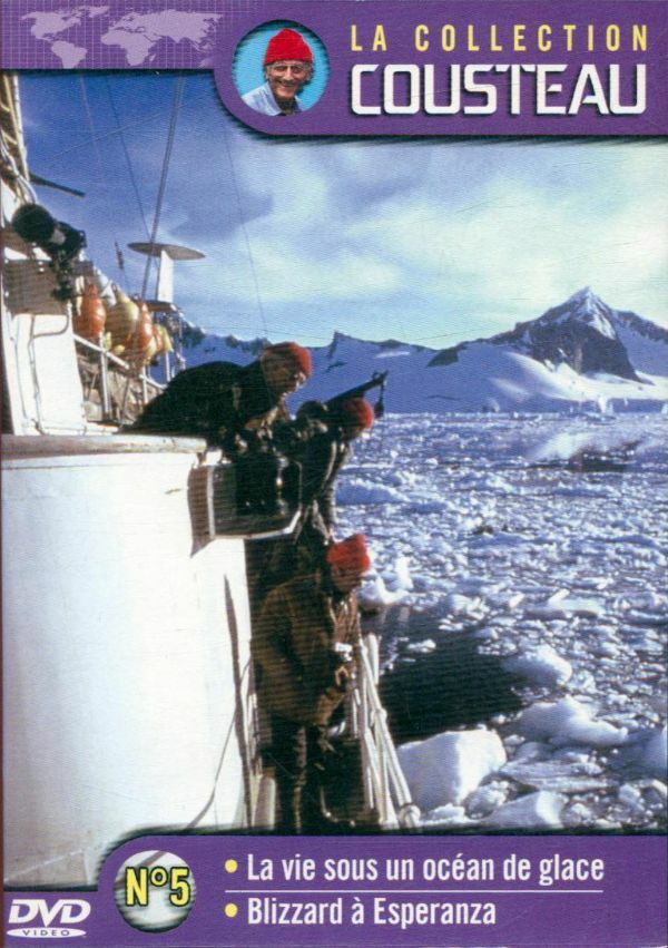 Livrenpoche : La collection Cousteau n°5 : La vie sous un océan de glace / Blizzard à Esperanza - XXX - DVD