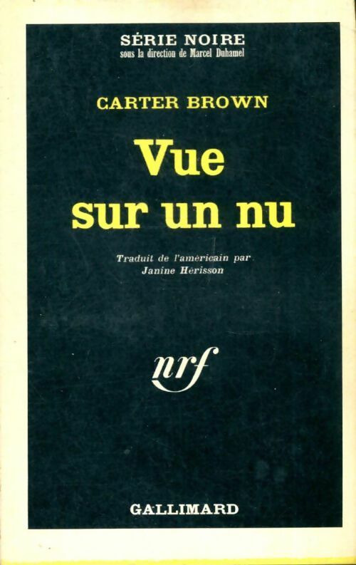 Livrenpoche : Vue sur un nu - Carter Brown - Livre