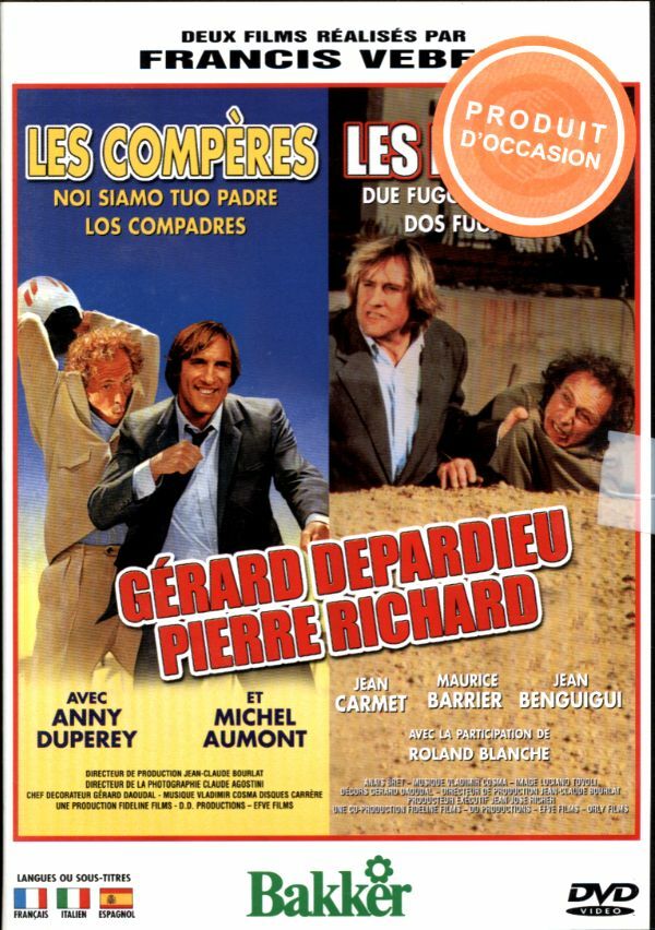 Livrenpoche : Les Compères + Les fugitifs - Francis Veber - DVD